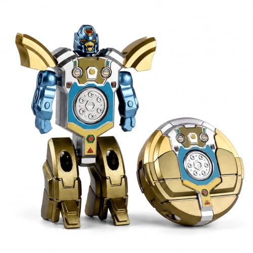 Includ Kids Ball-to-Robot Figure Transforming Toy for Kids | Fun & Educational Toy for Boys & Girls | Easy to Transform | Durable and Safe for Age 3+ Years - Image 2