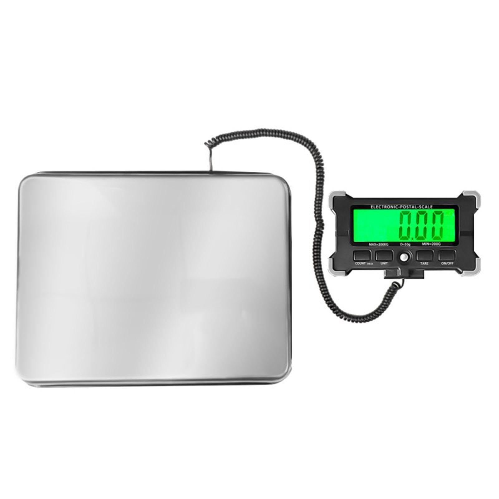 Almencla Balance Numérique pour Courrier, Pesage pour Entrepôts, 120 Kg/10 G, Balance D'expédition pour Lettres