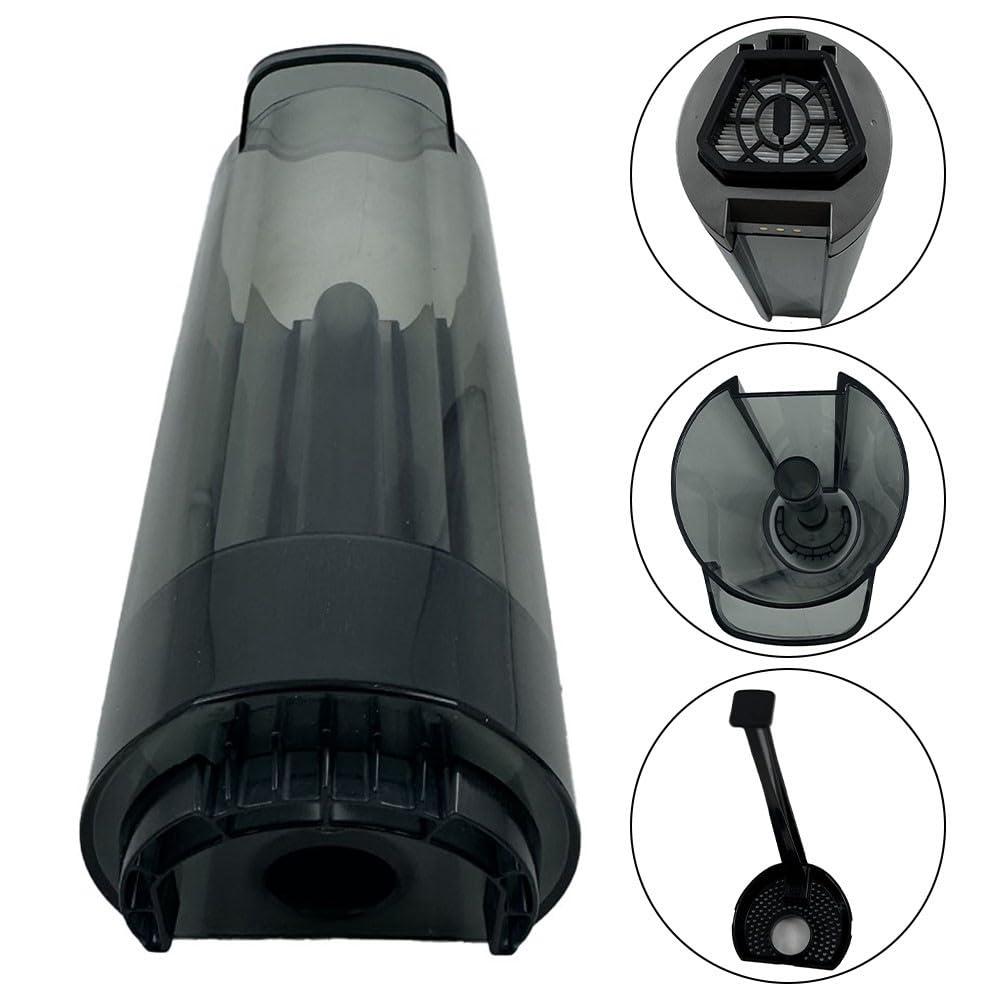 EasyByMall Juego de tanque de agua y filtro de repuesto para aspiradora Redkey W13 en seco y húmedo, cubierta de cuenco de aguas residuales a prueba de fugas con filtración