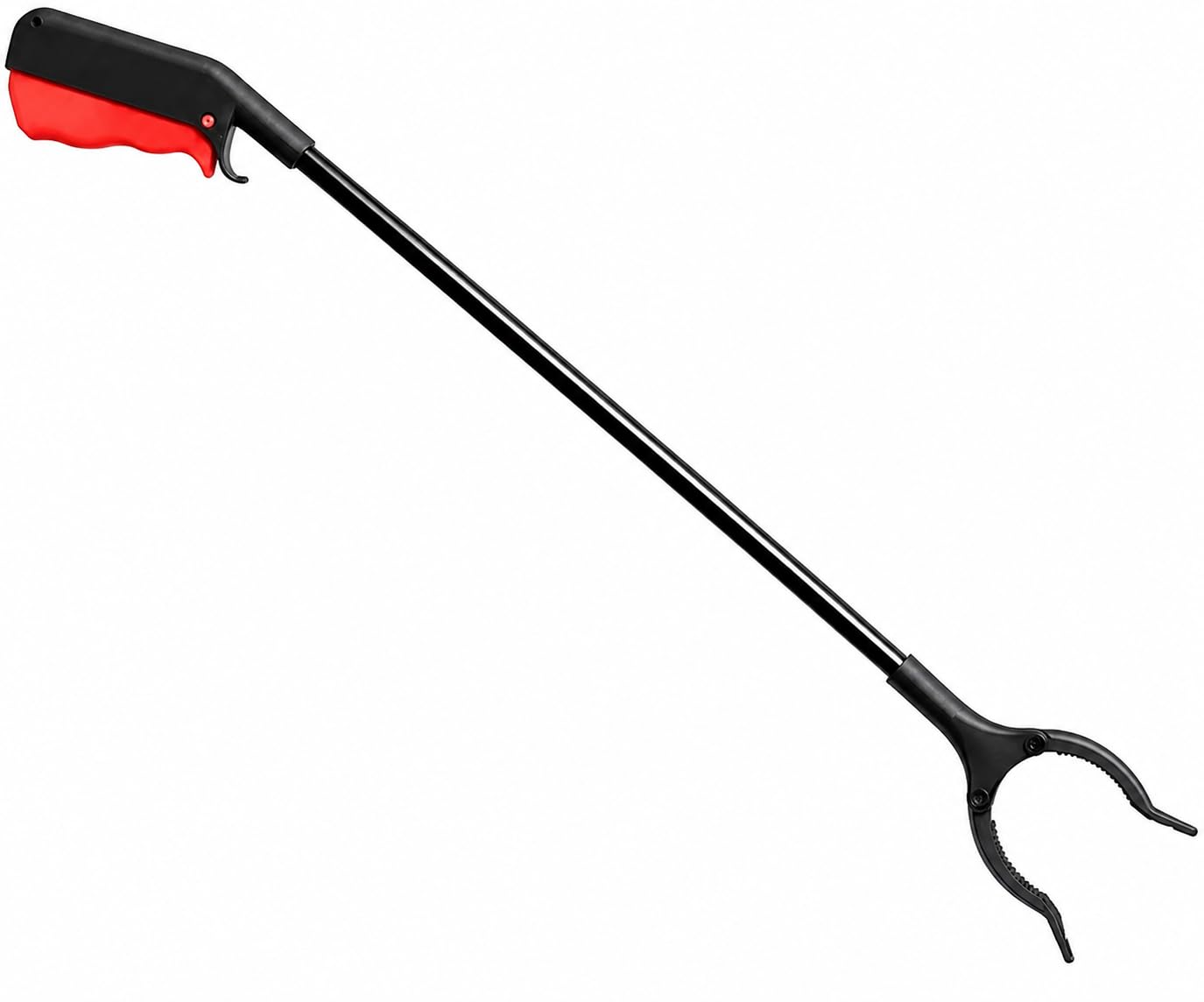 Komaha Lightweight Garbage Picker Tool for Kitchen Waste, Foldable Long Handle Trash Grabber, Easy-Squeeze Trigger, Anti-Slip Ergonomic Grip, Durable Waste Pickup Tool for Home and Kitchen Cleaning-picture-19