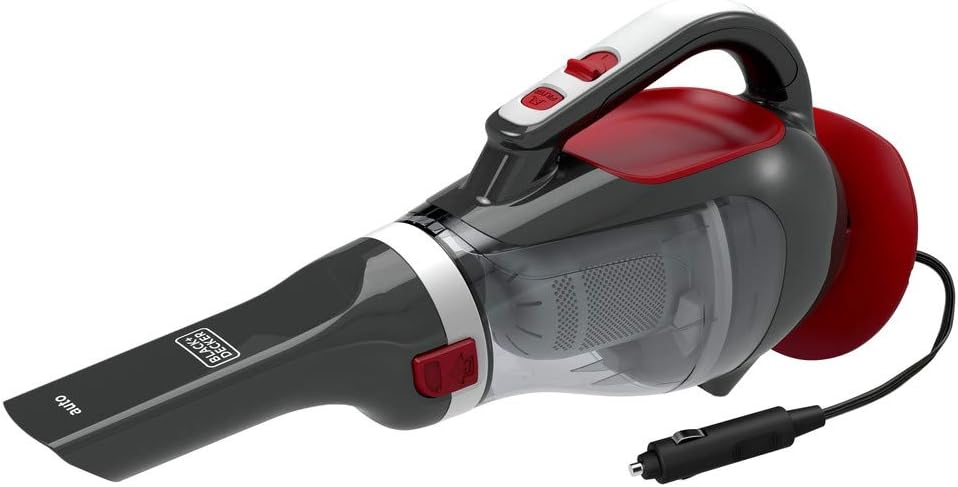 BLACK+DECKER dustbuster 12V DC Car Handheld Vacuum, Red (BDH1220AV) 12V_Auto_Hand_Vac