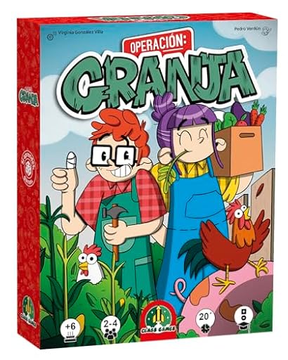Falomir - Operación Granja | Juego Roll and Write de Estrategia y Gestión de Granja con Dados | de 2 a 5 Jugadores (Edad 6+) | Ya disponible en tu tienda friki favorita! En mundofriki.es!