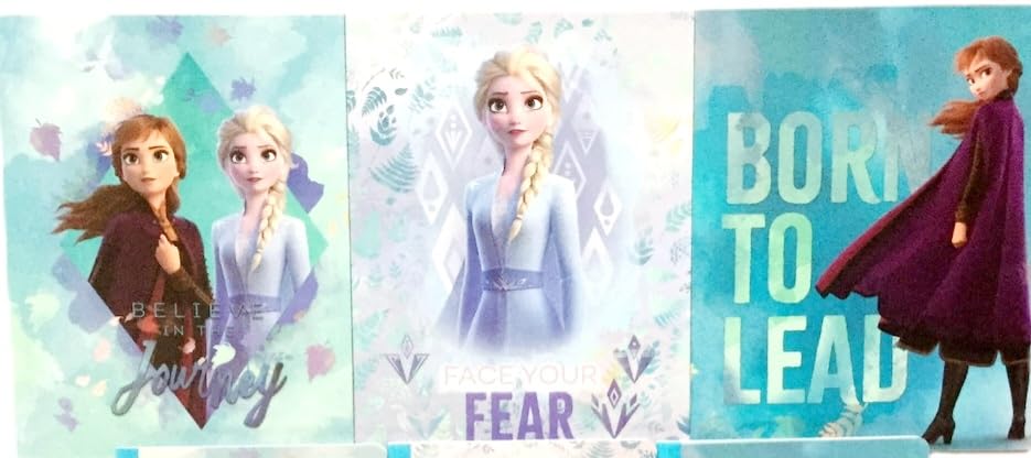 Amazon.com : Frozen Set of Four (4) 2-pocket 3-prong Portfolio
