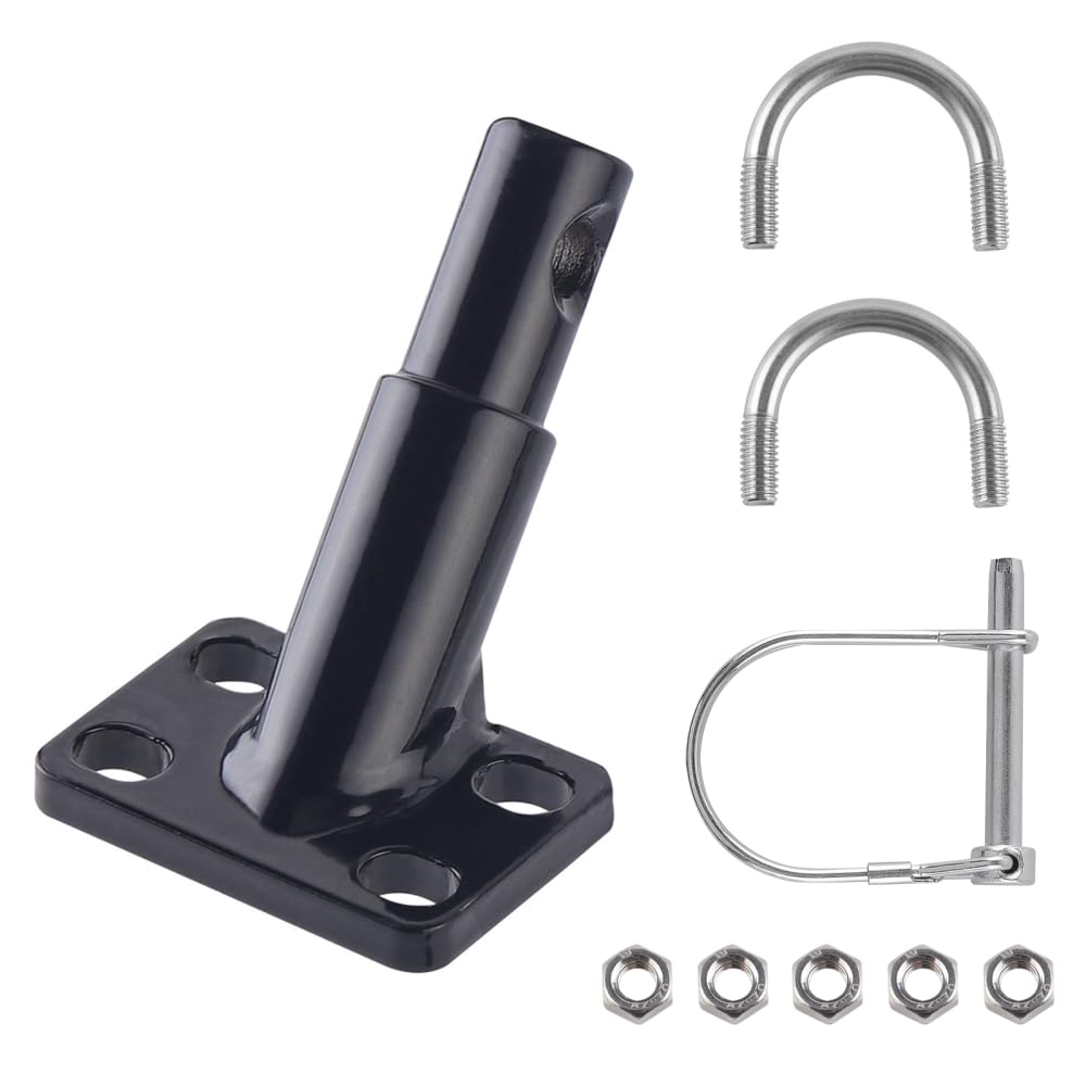Mioyoow Bicycle Trailer Coupler, Bike Towing Hitch Coupling Bicycle Connector Attachment For Animal Daily Transport Outdoor
