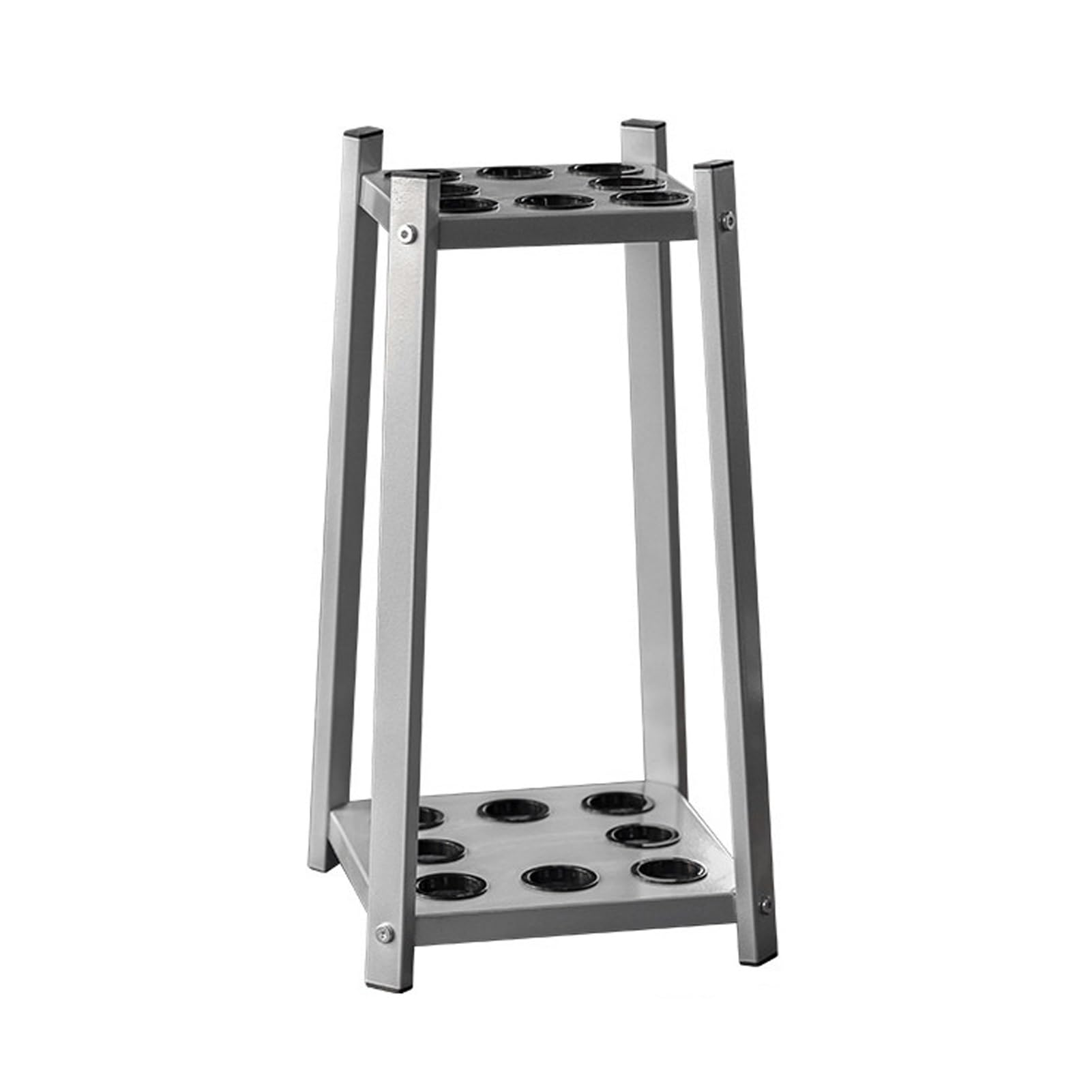 ZFUCMAYL Billiards Pool Stick Holder,Billiard Cue Racks,Display Floor Storage for 8 Sticks,for Clubs and Gymnasiums(Silver)