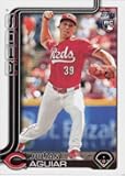 2025 Topps #566 Julian Aguiar NM-MT RC Rookie Reds