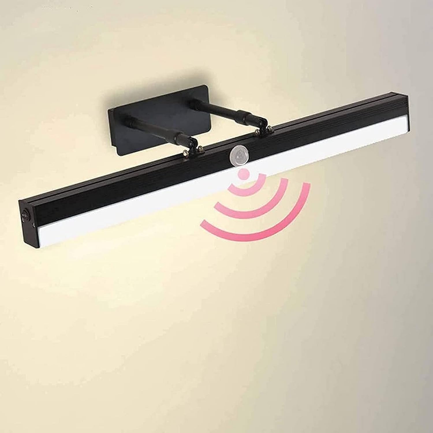 Lampe miroir de courtoisie réglable pour illuminer votre routine de bain