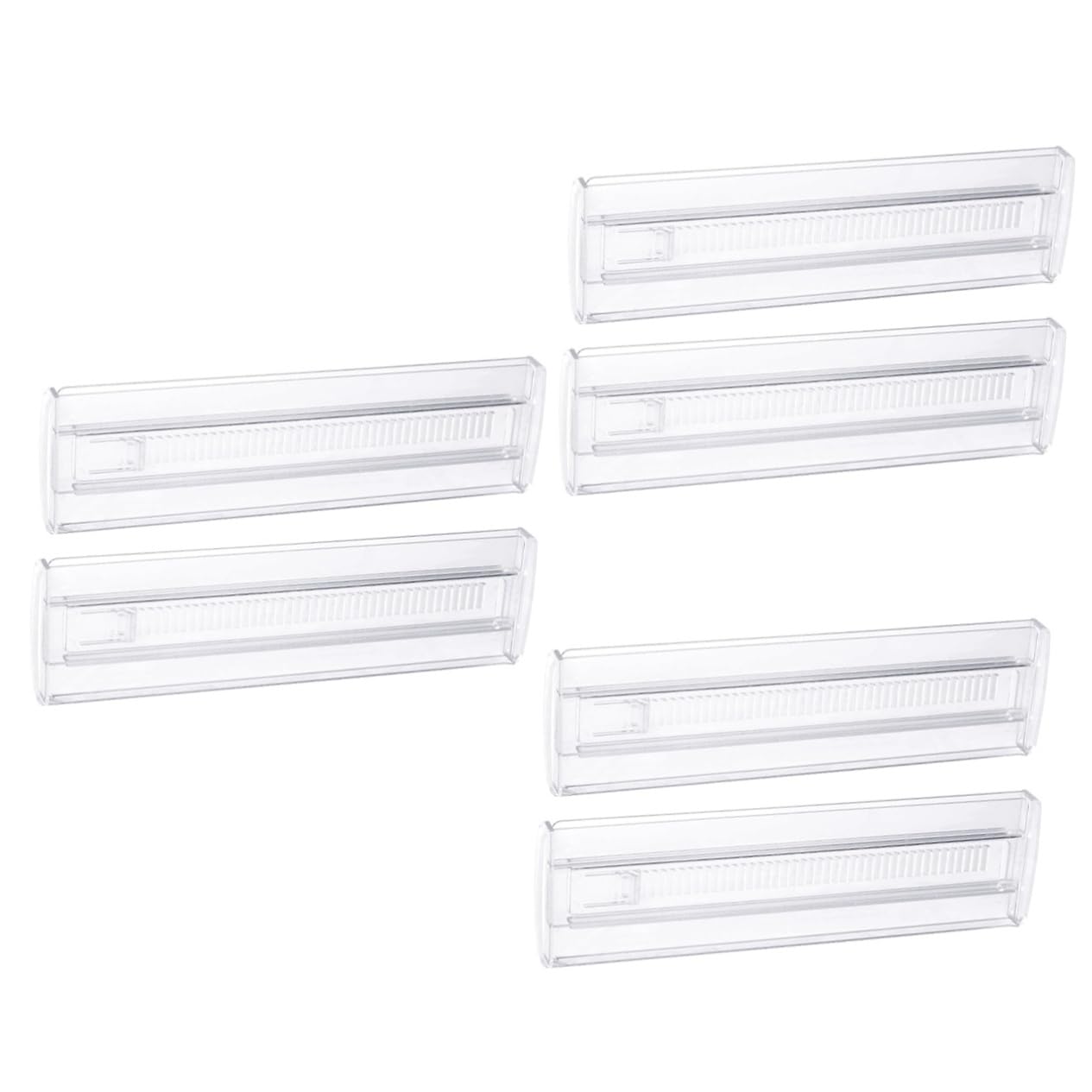 Operitacx 3 Sätze Schubladen Organizer Trennwand Küchen Organizer Schubladentrenner Schubladenteiler Verstellbarer Organizer Schubladenteiler Kleiderschubladen Transparent 2 Stück * 3