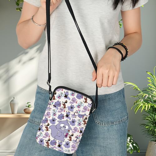 BWWKTOP Yzma Cat Crossbody Bag Villain Yzma Fans Gift Cat Poison Shoulder Bag Llama Extract Poison Merch4