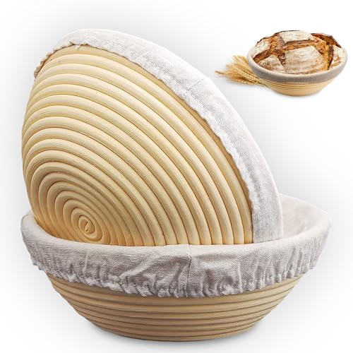 Cestas de masa madre de ratán artesanal para panaderos exigentes 2