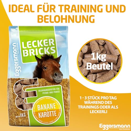 Pferdeleckerli Eggersmann 1kg für Pferde und Ponys
