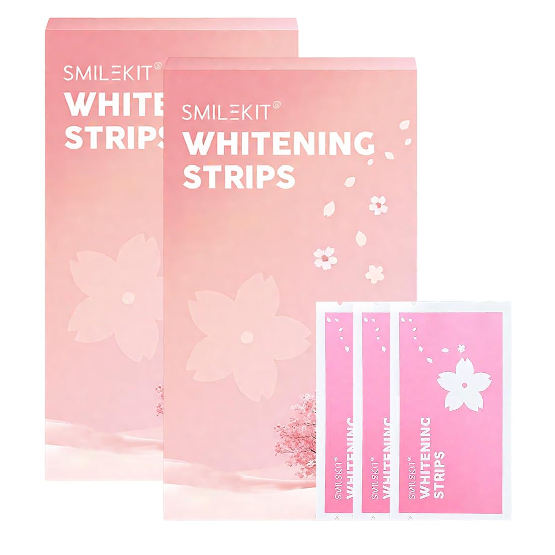 14pcs Steeth Whitening Strips,triscia Sbiancante Denti Strisce Sbiancanti Denti,Per un Sorriso Luminoso e Naturale,Elimina Tache Ostinate di Caffè, Vino e Tabacco