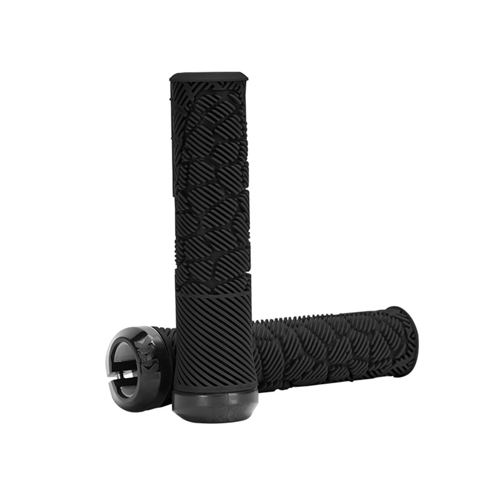 Piceioep 1Pair Soft Shock Absorption Handlebar Cover Nonslip Rubber Bike Handle Grips for Enhanced Cycling Control Enduring Cycling Accessories