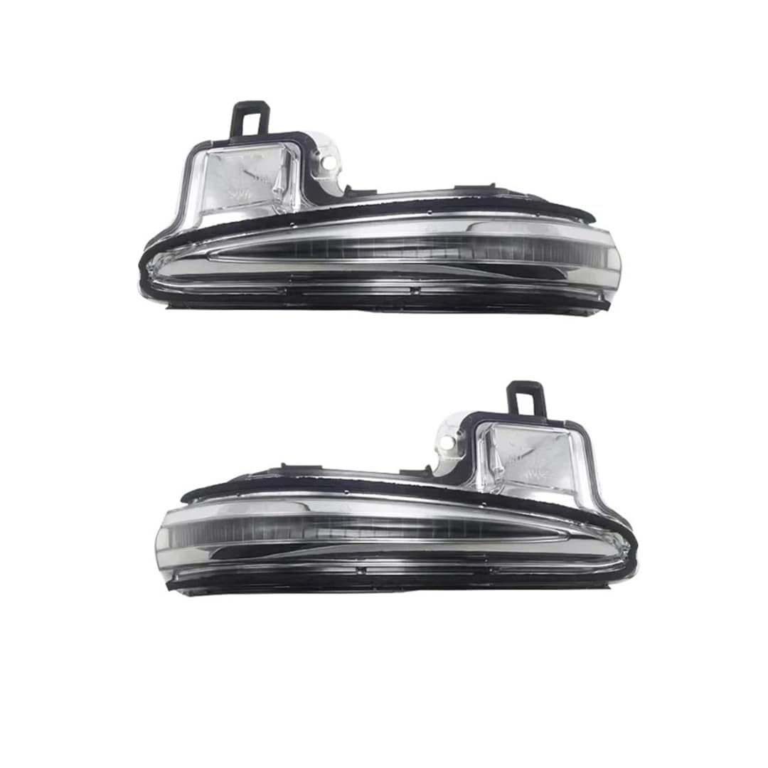 Rufutle Side Marker Lights for Toyota Highlander 2022-2024, Car Rear View Mirror Turn Signal Light Blinker Indicator Lamp Shell
