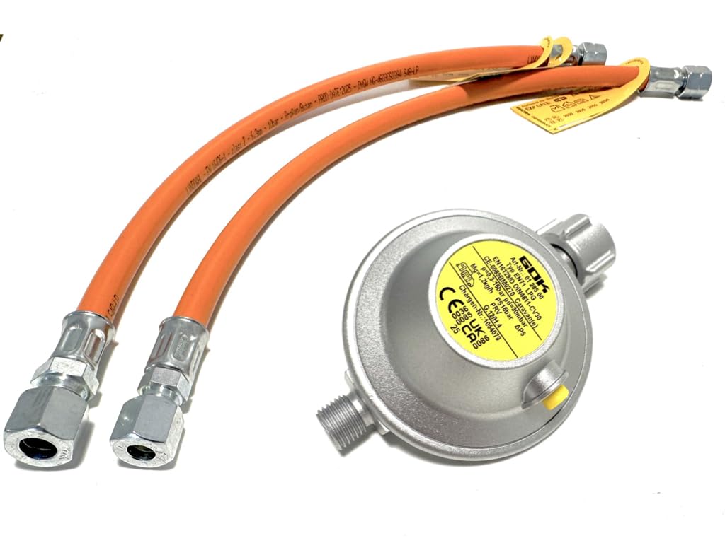 CARAMATIC GOK PROTWO REGOLATORE 2 BOMBOLE CON INVERSIONE AUTOMATICA 30 Mbar Uscita Tubo Rigido Diametro 10mm - Foto 12