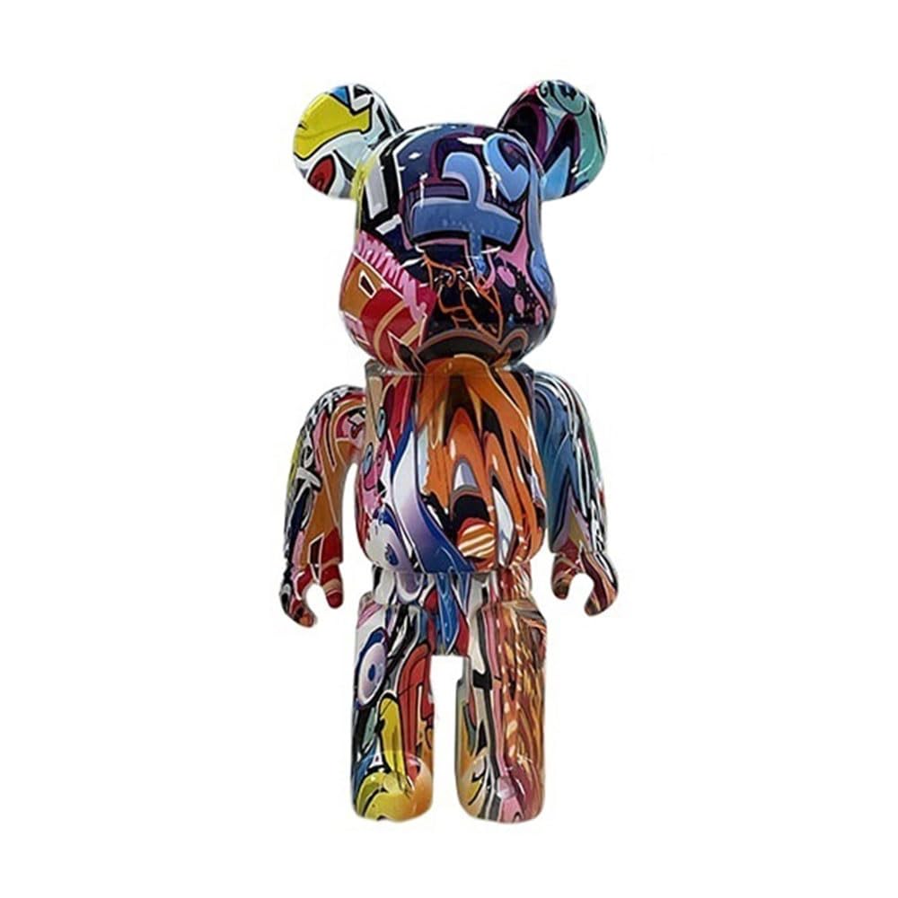HQDFCNM Bearbrick,28cm Blocks Bear Violent Bear Showcase Collection