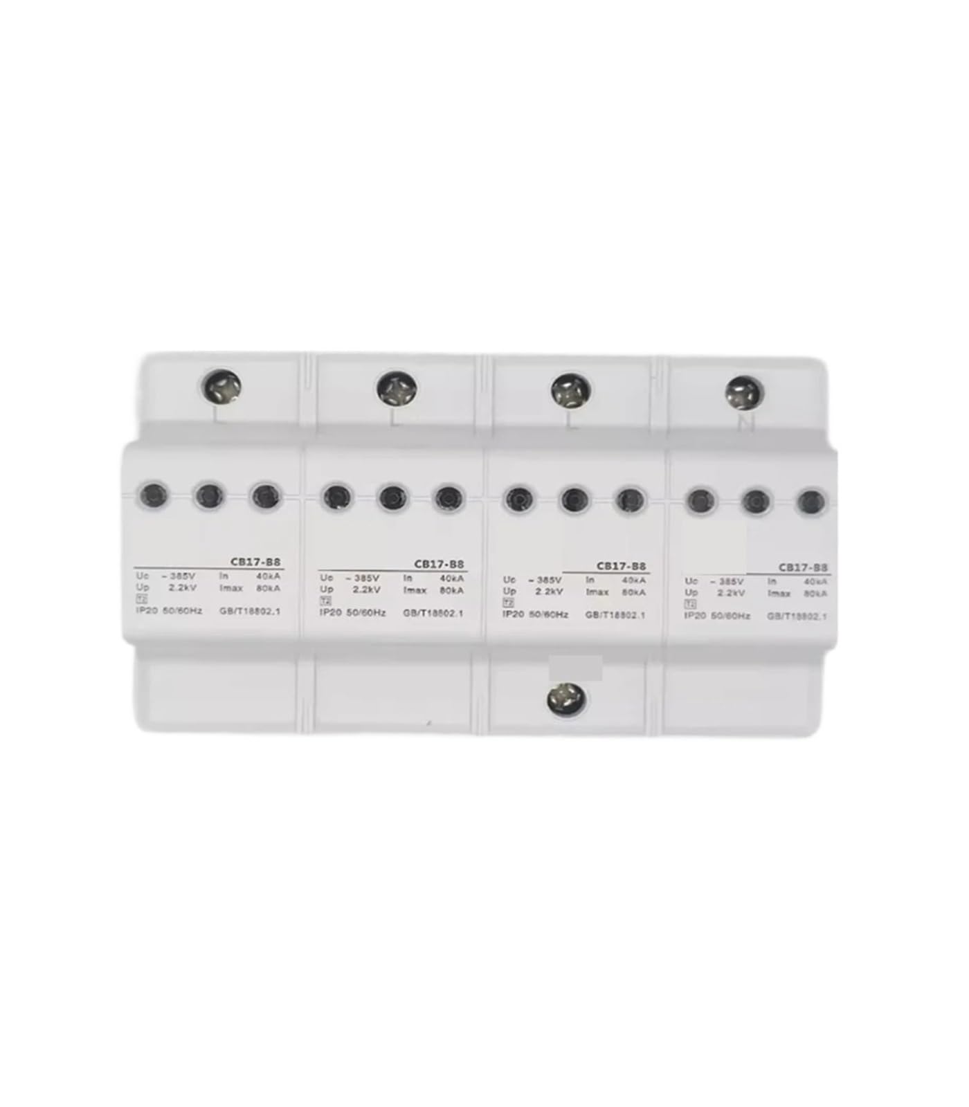 CB17-B8 40-80KA/4P parafoudre haute performance pour système 385V