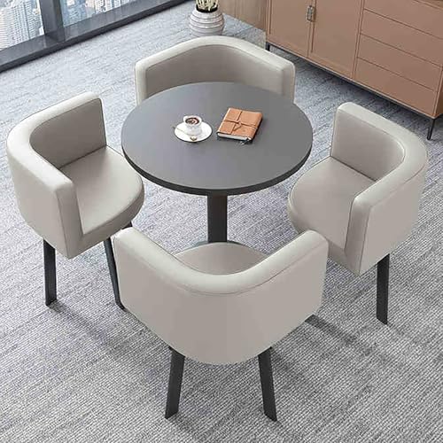 Facile da pulire: il tavolo da cucina ha un design semplice ed è dotato di viti complete e strumenti di installazione, rendendo il processo di assemblaggio veloce ed efficiente. La funzione di facile montaggio consente di posizionarlo facilmente ovunque, rendendolo una scelta ideale per la decorazione della casa e l'uso quotidiano