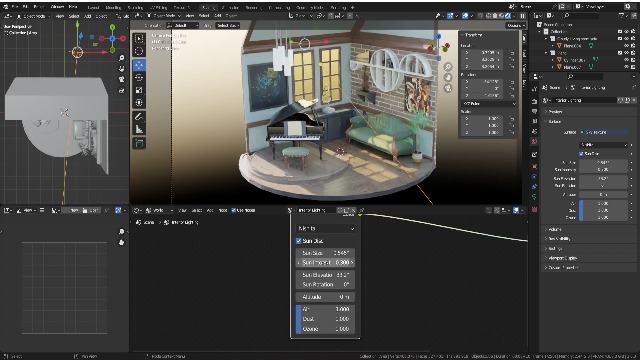 Image of Blender for Beginners Part 1: A reference guide to 3D modeling, shading, and animating workflows with Blender 4.5 LTS