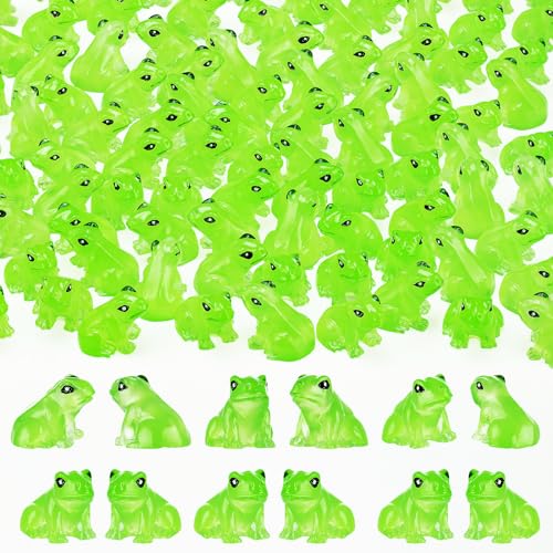 SYWHXY 52 Pcs Luminous Mini Frogs