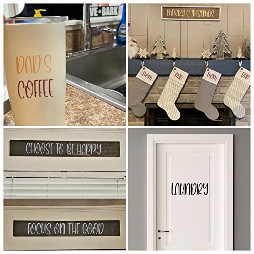 1 Inch Alphabet Letter Stencils For Painting - 42 Pack Letter And Number Stencil Templates With Signs For Painting On Wood, Reusable Letters And Numbers Stencils For Chalkboard Wood Signs & Wall Art #TOP2