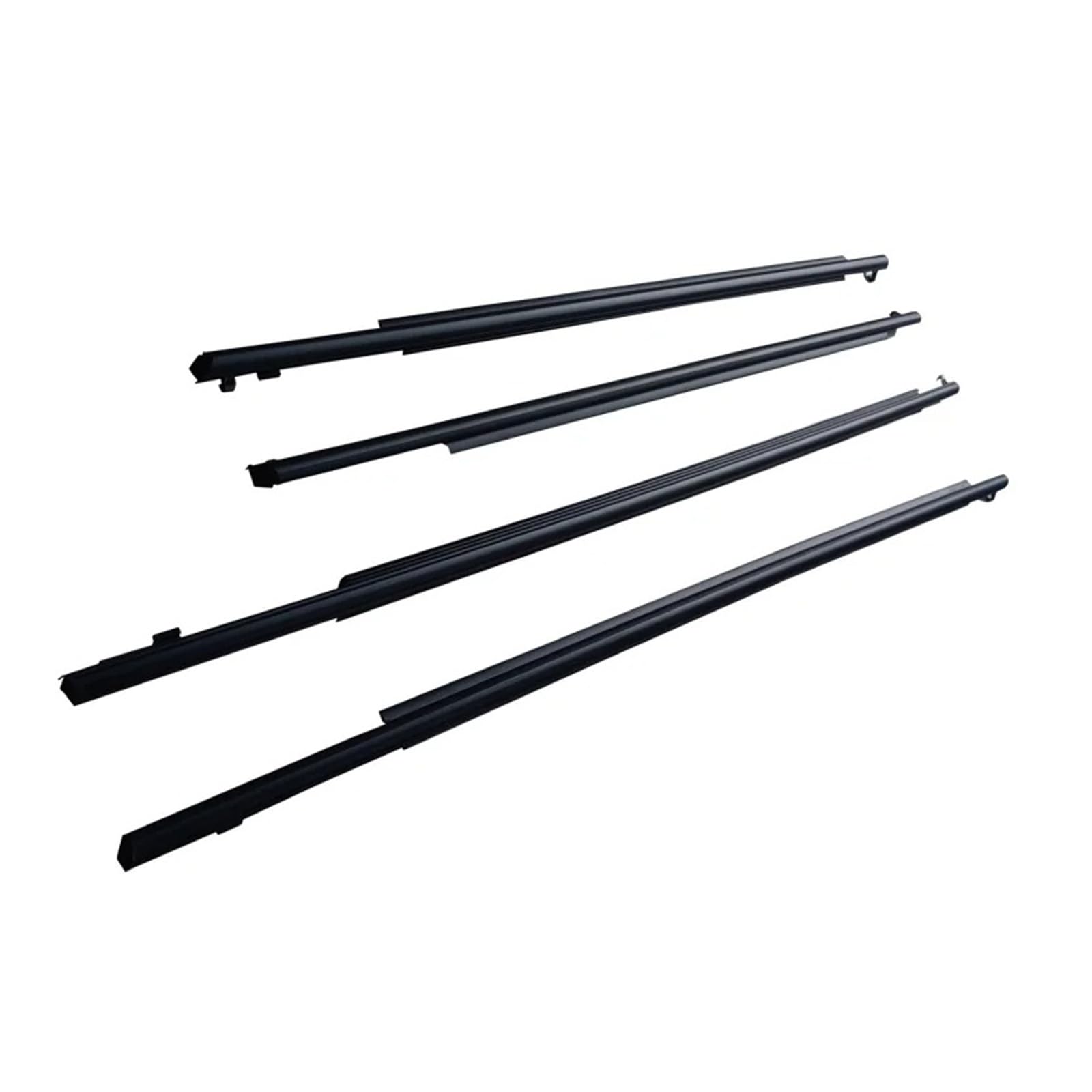 Sifusm One Color Rubber Seal 4Pcs Car Window Outer Weatherstrip Side Door Glass Rubber Belt Moulding Sealing Strip For Toyota For Prius 2010-2015 2014 2013 Strip