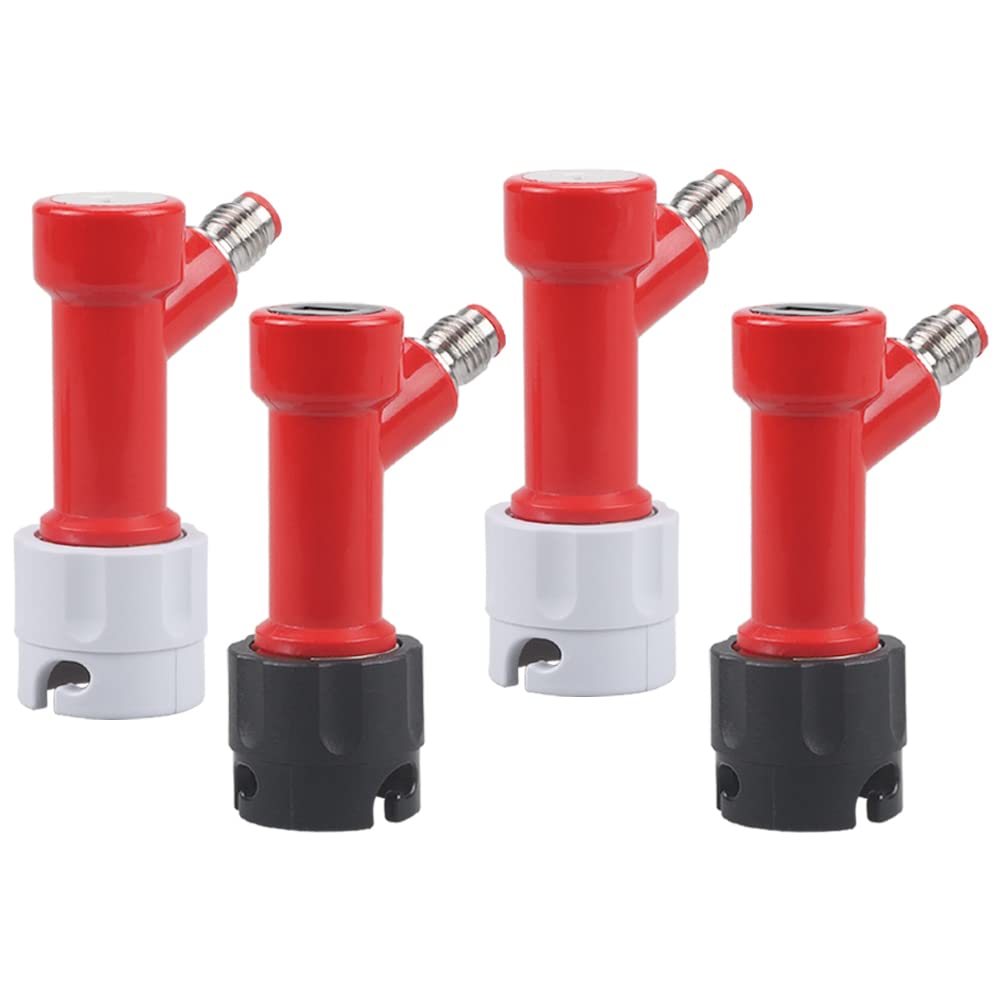 PERA 2 Pair Pin Lock Coupler MFL 2 Gas & 2 Liquid Quick Disconnects Set