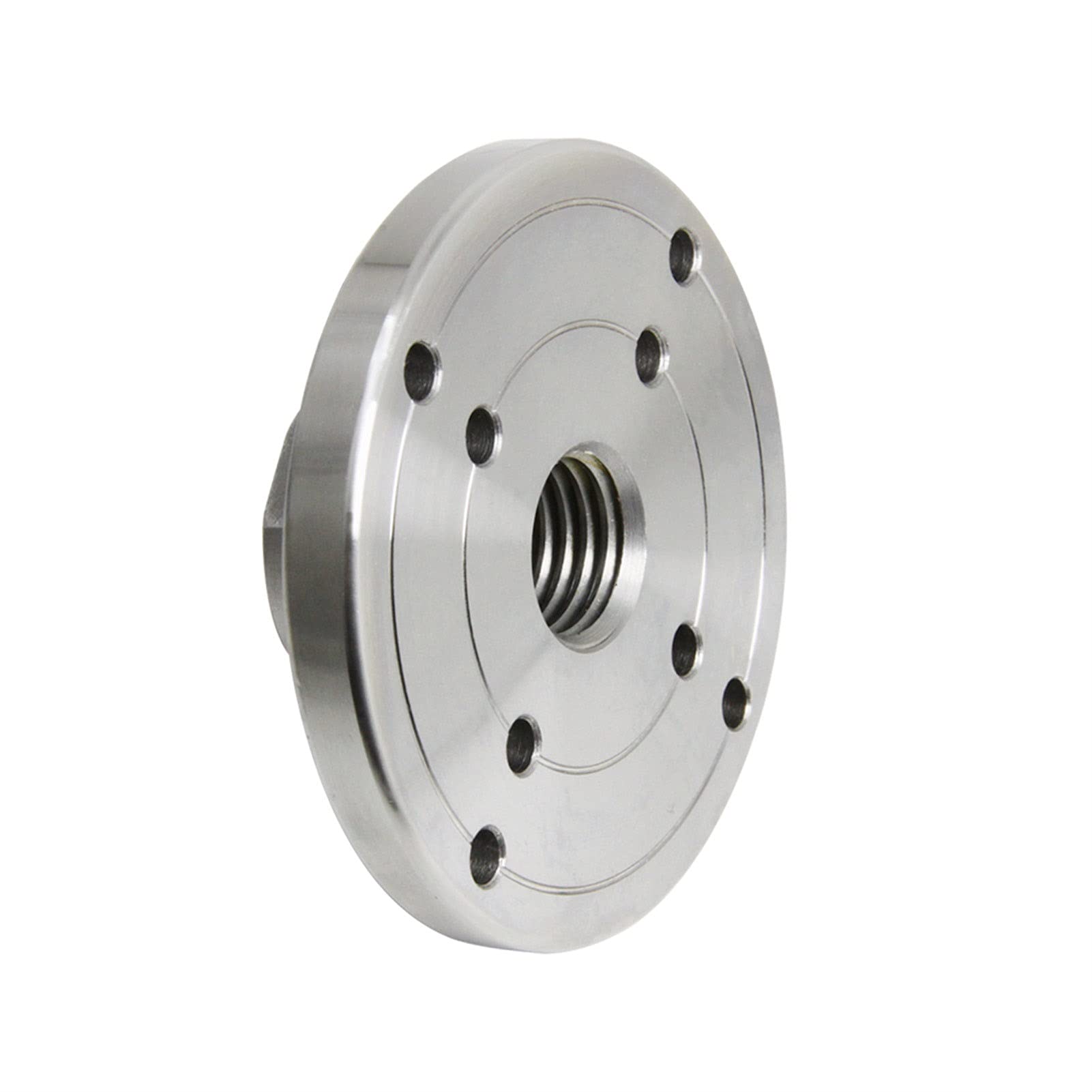 placa frontal de torno de madera,plato de torno, Accesorios de placa frontal de torno de madera de 4 '', resistentes al desgaste, prácticos, for máquina de carpintería con rosca M33 X 3,5, placa front