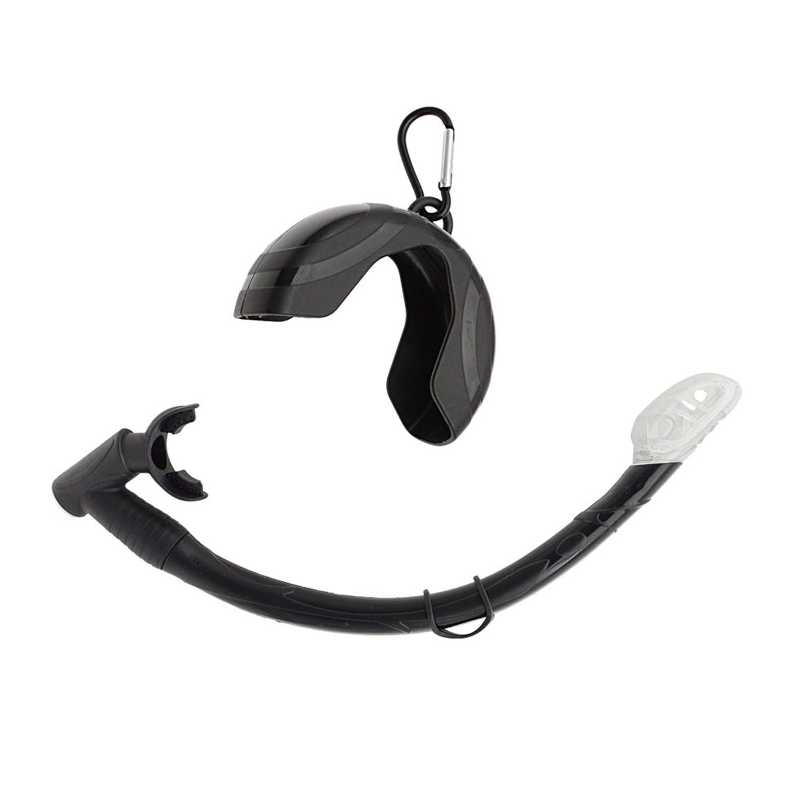Kalttoy Diving Snorkels Flexible Rolls Up Silicone Snorkels with Compacts Storage Case for Spearfishing, Freediving, Snorkeling Freediving and Snorkeling