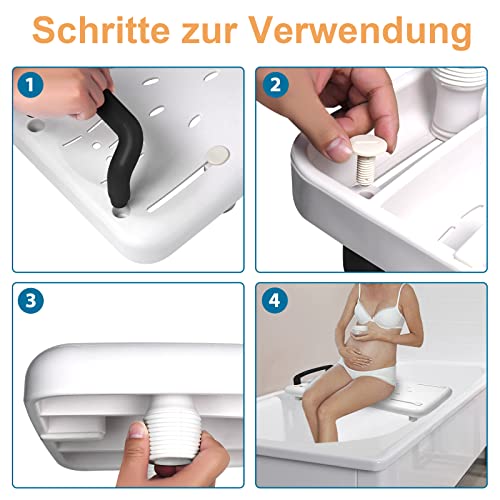 TRMLBE Tavola Vasca da Bagno per anziani tavola da...