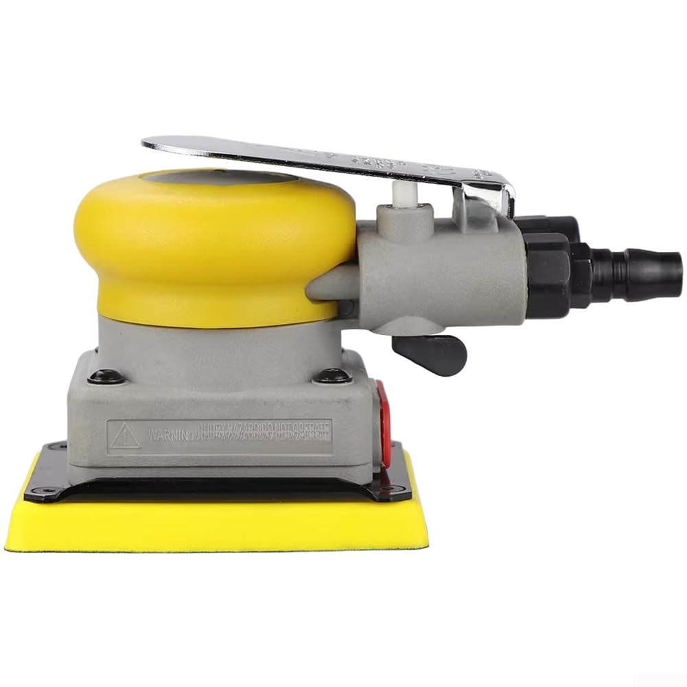 Lijadora neumática orbital de 75 x 100 mm para tratamiento de chapa y madera