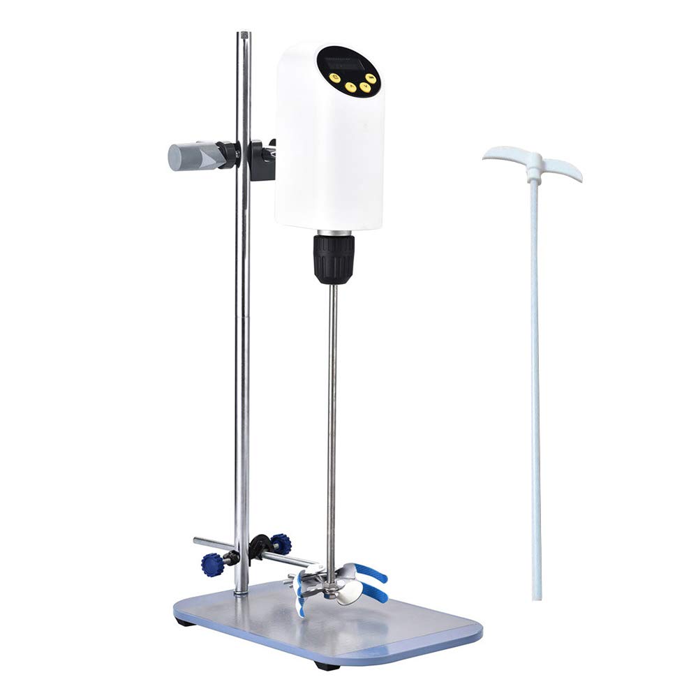 Buy Kacsoo Laboratory Mixer Lab Overhead Electric Mixer Digital Display