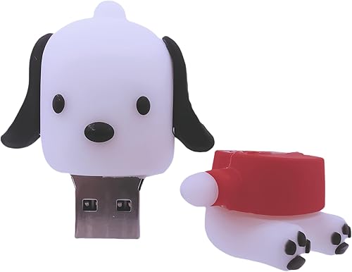 Miniatura 5 de USB 3.0 Flash Drive - Pen drive con forma de lápiz labial, memoria de alta velocidad, collar brillante con bolsa de joyas, gran regalo, Perro