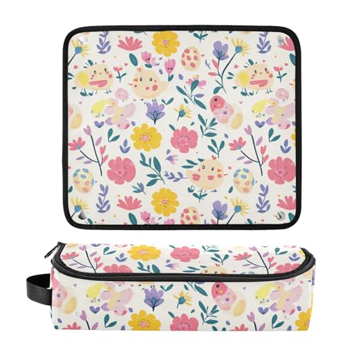 Adorable Chicks Marble Hair Tools Travel Bag Heat Resistant Mat for Irons Straighteners Curling Iron Hair Care Accessories Portable Organizer Bag miniatura 3
