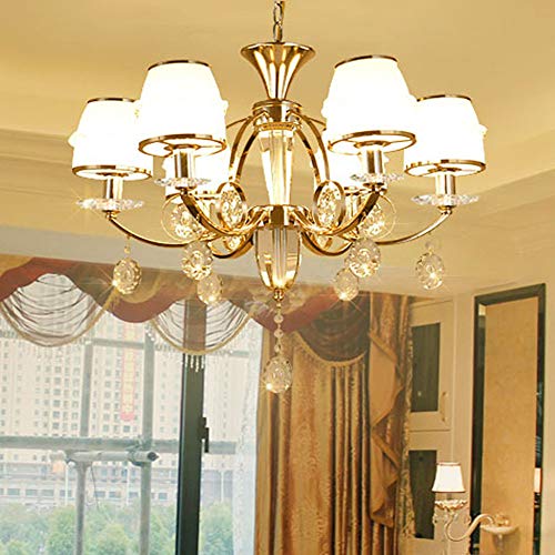 Lustre de luxe à lumière chaude pour restaurant et salle à manger