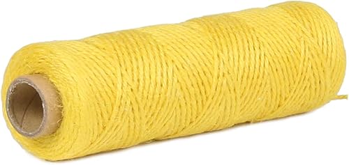 Miniatura 31 de SMART&CASUAL Cuerda de yute natural de 3600 pies de cáñamo fino para manualidades, jardín, envoltura de regalos, Navidad, hecha a mano, decoración