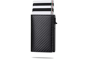 Billetera Apple para hombre con AirTag, soporte para tarjetas, protección RFID