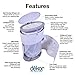 Diaper Dekor Plus Hands-Free Diaper Pail | Gray | Easiest to Use | Just Step – Drop – Done | Doesn’t Absorb Odors | 20 Second Bag Change | Most Economical Refill System |Great for Cloth Diapers