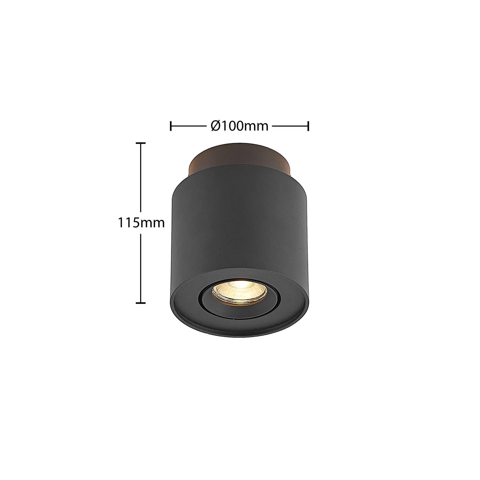 Arcchio Walisa Strahler Schwarz Aluminium GU10 Deckenlampe Deckenleuchte Spot