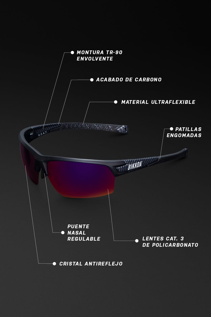 Lunettes de padel Goat Lentille violette