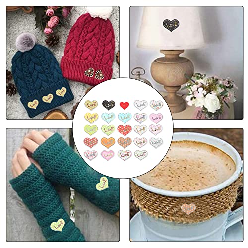 Hegebeck 60Pcs Assorted Wooden Buttons For Craft, Heart Shape Buttons 15Mm 25Mm 2 Holes Mixed Colorful Buttons For Sewing Diy Embellishments Crafts Art Decoration Lover Valentines Festival Gift #TOP5