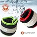 Gymenist Water Proof Ankle And Wrist Weights With Adjustable Strap Great For Swimming And All Water Sports Activities (1 - LB)