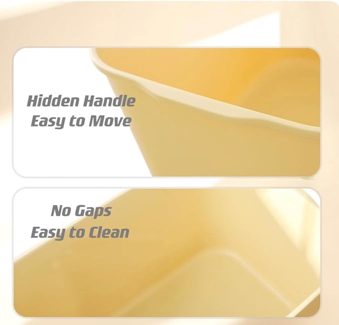 This green-colored litter box not only serves its practical function but also adds a pop of color to your space. Overall, this extra-large litter box with high sides is a convenient and efficient option for cat owners with multiple feline companions or larger cats. Description by ChatGPT.