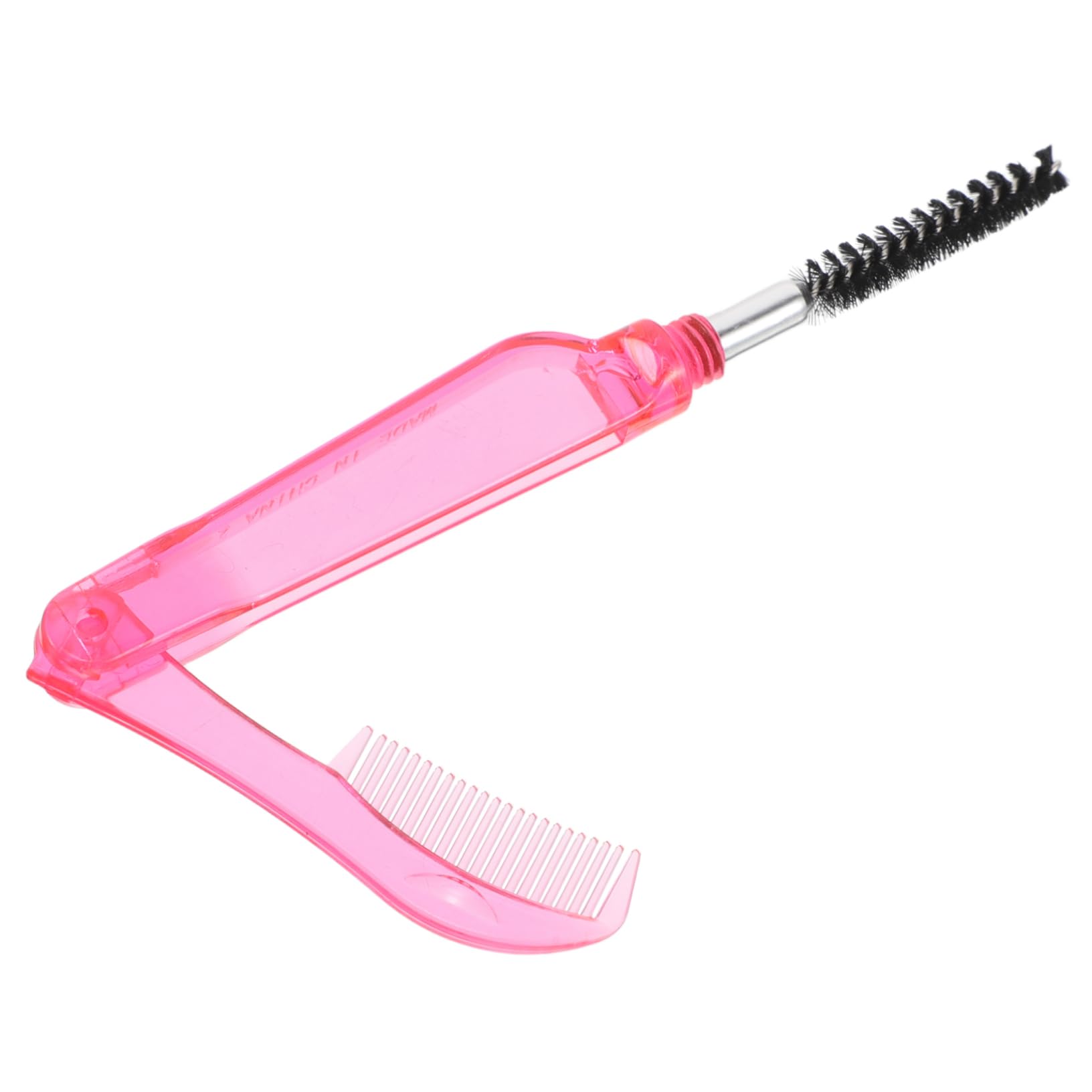 PLAFOPE Eyelash Separator Tool 2in1 Folding Brush Makeup Applicator Beauty Tool Grooming Eyebrow Brush