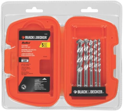 BLACK+DECKER Masonry Drill Bit Set 