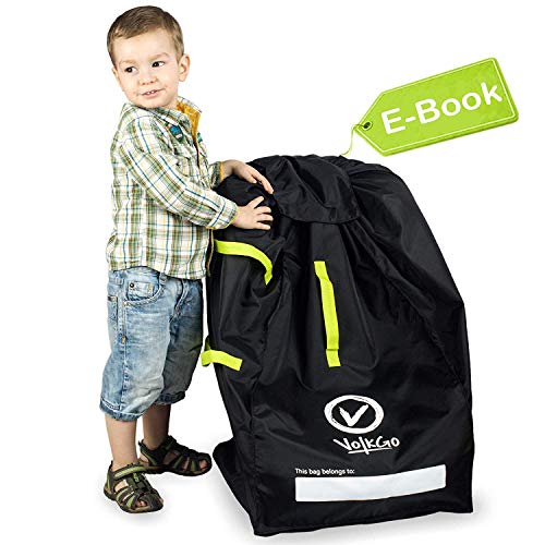 VolkGo Durable Car Seat Travel Bag with E-Book –– Ideal Gate Check Bag