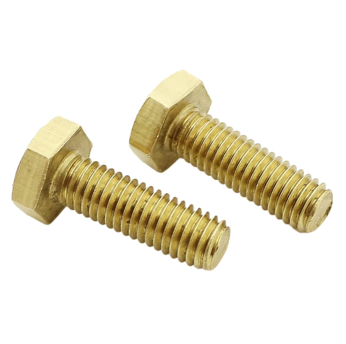 Unifizz M5*30mm Hexagon head bolts Brass socket head cap screws Threaded hexagonal screws 10PCS - Image 3
