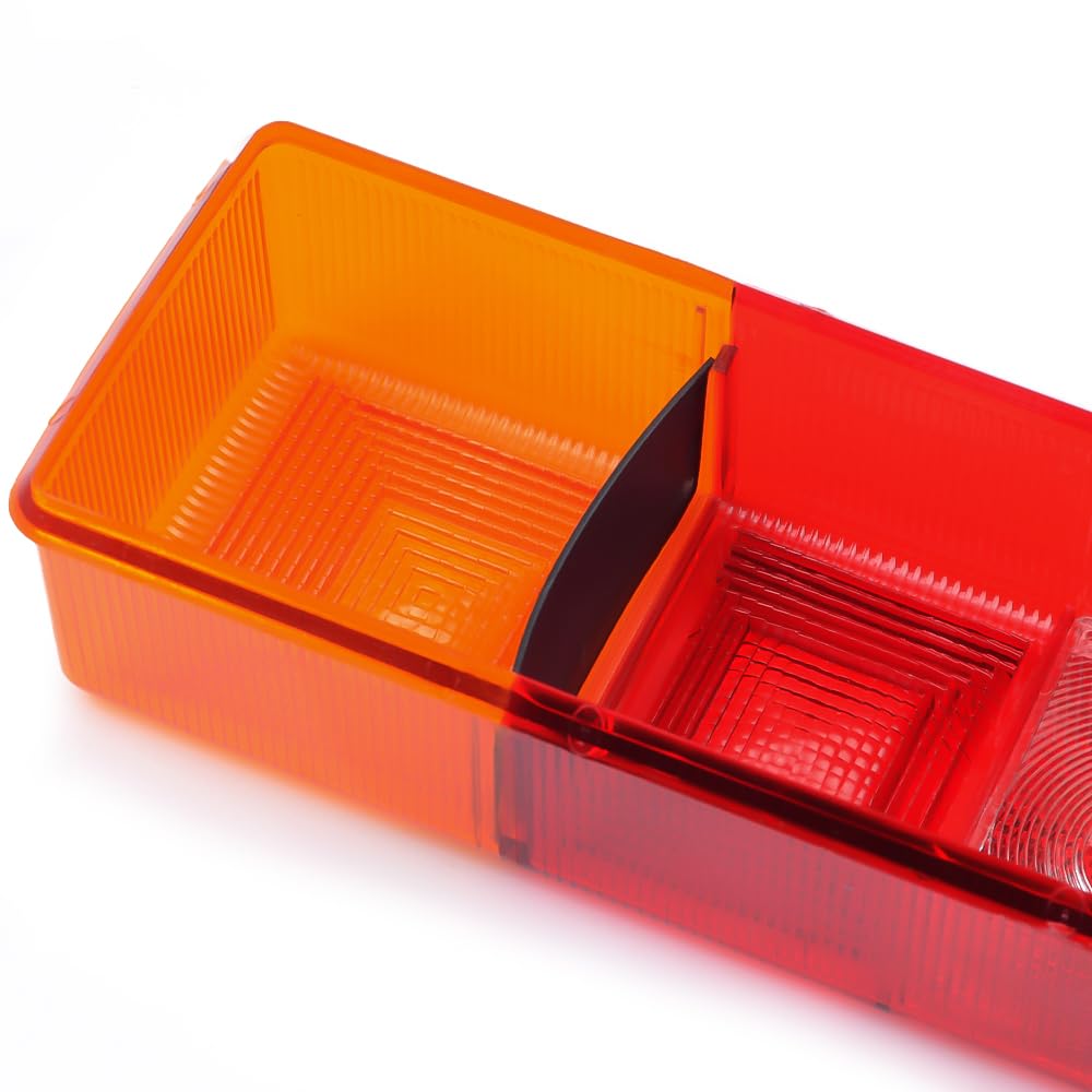 ROBUST, lente di ricambio rossa per fanale posteriore destro o sinistro, senza lampadina per Ford Transit Mk5 Mk6 Mk7 Tipper Pick-Up Chassis Cab 1985-2014 - 6160195 6696033 YC15-13K464-AA