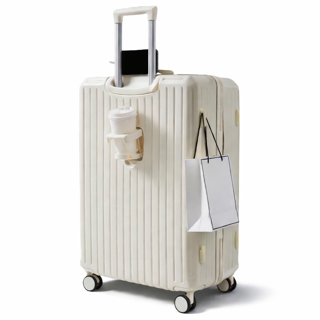 Maleta de Viaje Grande 76x50x32 cm Rígida ABS + PC con Cerradura TSA – Ideal para Facturación 23 kg, Ruedas Giratorias 360º Silenciosas