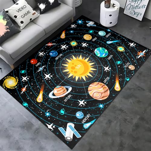 Tapete decorativo Kossmjx 5'x7' poliéster miniatura 5